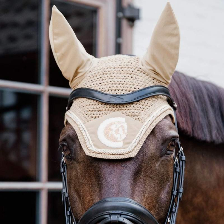 Huva Wellington 3D Logo Rope Beige i gruppen Hästutrustning / Huvor hos Horseonline AB (4266932FBE_r)