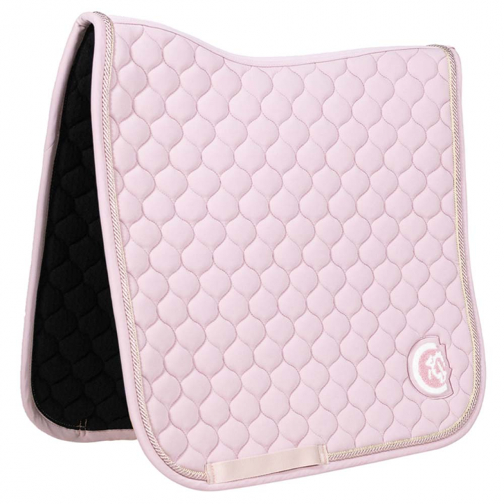Dressyrschabrak Onion Quilt 3D Logo Light Blekrosa i gruppen Hästutrustning / Schabrak / Dressyrschabrak hos Horseonline AB (4272850DRLPI_r)