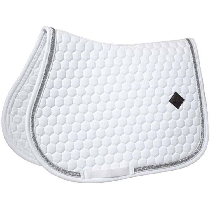 Schabrak Glitter Band Vit/Silver i gruppen Hästutrustning / Schabrak / Allround-, hoppschabrak hos Horseonline AB (427300242SJWHSI_r)