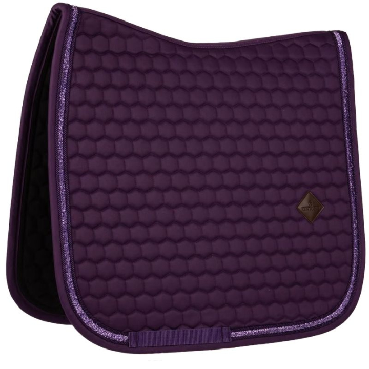 Dressyrschabrak Glitter Band Lila i gruppen Hästutrustning / Schabrak / Dressyrschabrak hos Horseonline AB (4273075DRPU_r)