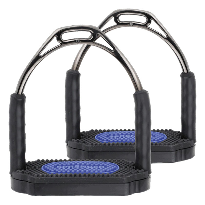 Stigbyglar Bow Balance Svart/Anthracite i gruppen Hästutrustning / Stigbyglar hos Horseonline AB (4426612261BADGR_r)