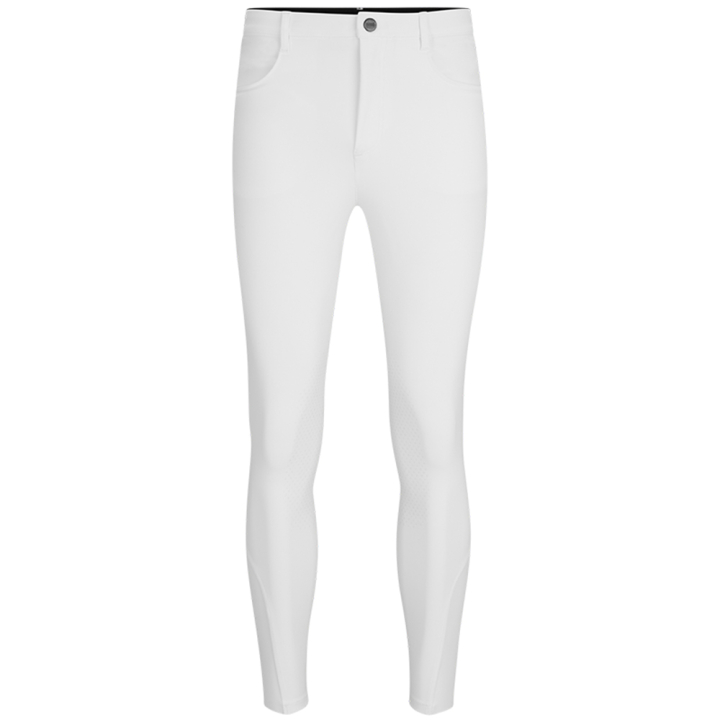 Ridbyxor Herr James Knee Grip Vit i gruppen Ridkläder / Ridbyxor & Ridtights / Ridbyxor hos Horseonline AB (4613B1M13021WH_r)