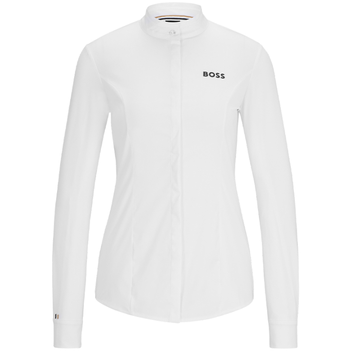 Tävlingsskjorta Emma Vit i gruppen Ridkläder / Ridtoppar & T-shirts / Tävlingstoppar hos Horseonline AB (4613B1W04011WH_r)