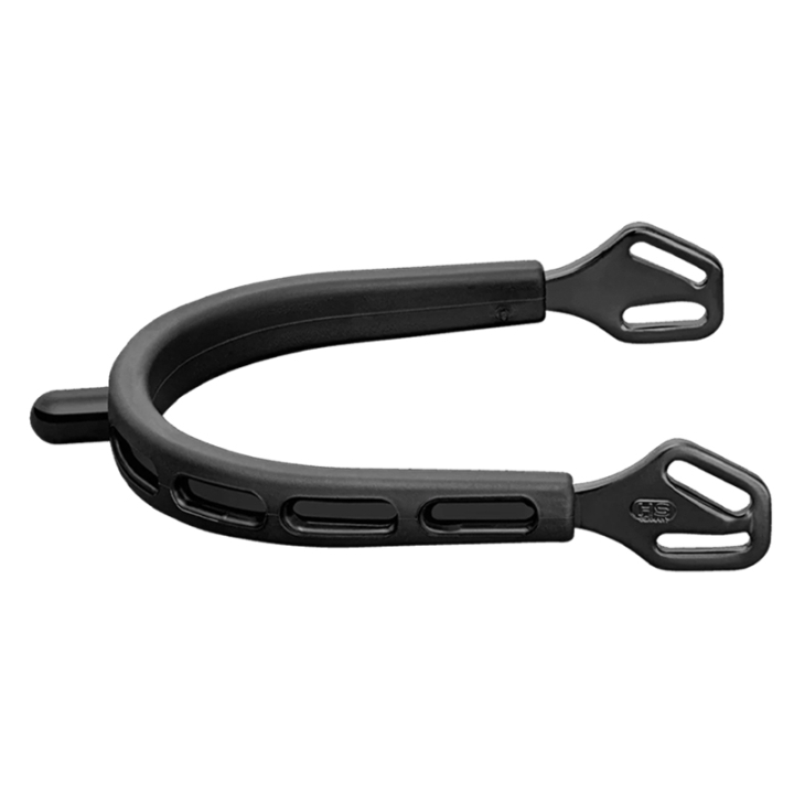 Sporrar Ultra Fit Extra Grip 15mm Rounded Svart/Anthracite i gruppen Ridutrustning / Sporrar hos Horseonline AB (4751500061BADGR)