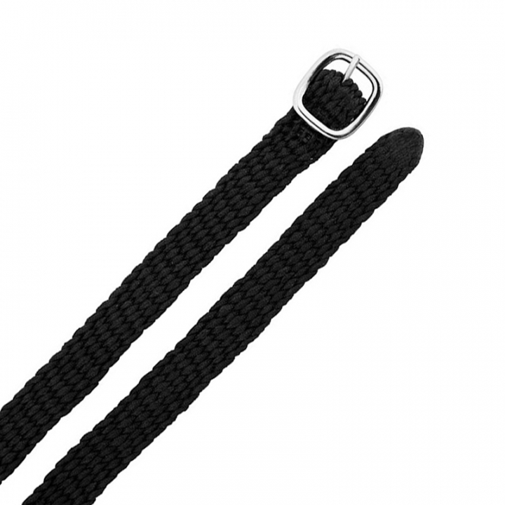 Sporremmar Nylon 16mm Svart/Silver i gruppen Ridutrustning / Sporrar hos Horseonline AB (485902BASI)