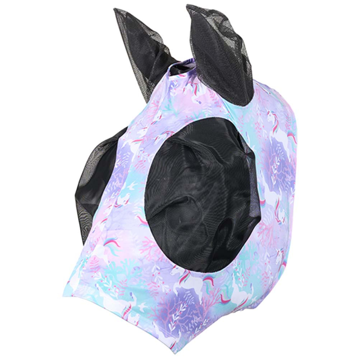 Flughuva Lycra Unicorn HG Lila i gruppen Flugskydd / Flughuvor hos Horseonline AB (50666010142PU_r)