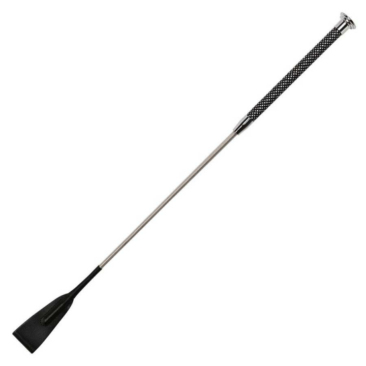 Ridspö med stenar 65cm Silver/Svart i gruppen Ridutrustning / Ridspön hos Horseonline AB (509510SISV)
