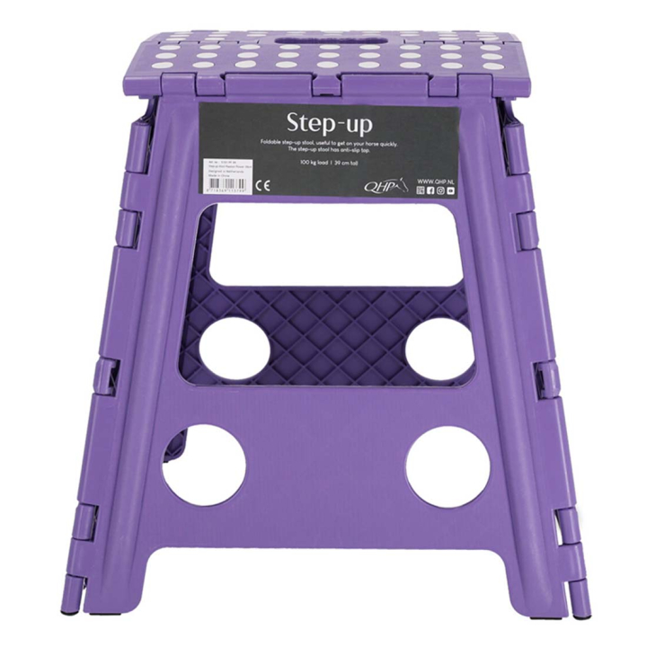 Ihopfällbar Pall Step-Up Lila i gruppen Stall & Hage / Stallutrustning / Stallpallar & Uppsittningspallar hos Horseonline AB (5101PF39PU)