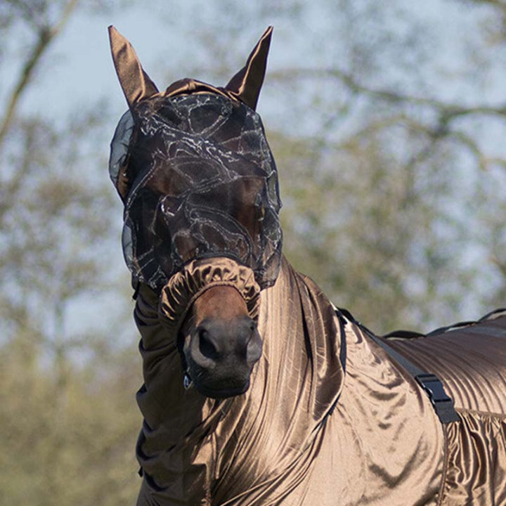 Eksemhuva UV-Resistant Brun i gruppen Flugskydd / Flughuvor hos Horseonline AB (5111BRXSBR_r)