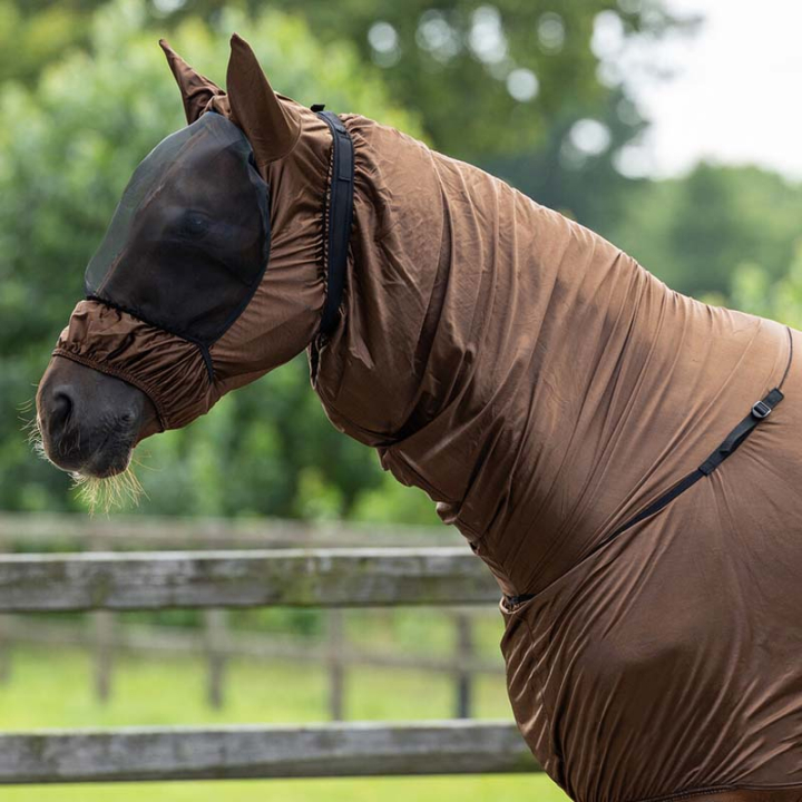 Eksemhuva UV-Resistant Brun i gruppen Flugskydd / Flughuvor hos Horseonline AB (5111BRXSBR_r)