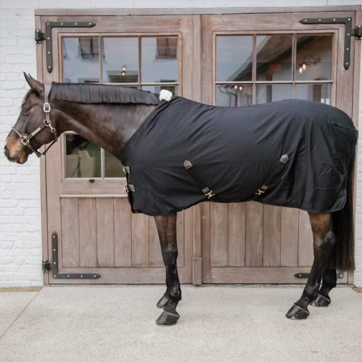Bomullstäcke Svart i gruppen Hästtäcken / Stalltäcken hos Horseonline AB (52115Sv_r)