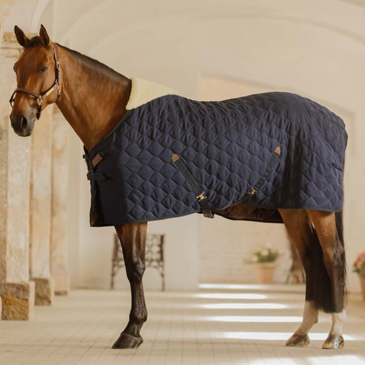 Stalltäcke Comfort 200g Marinblå i gruppen Hästtäcken / Stalltäcken hos Horseonline AB (52198NA_r)