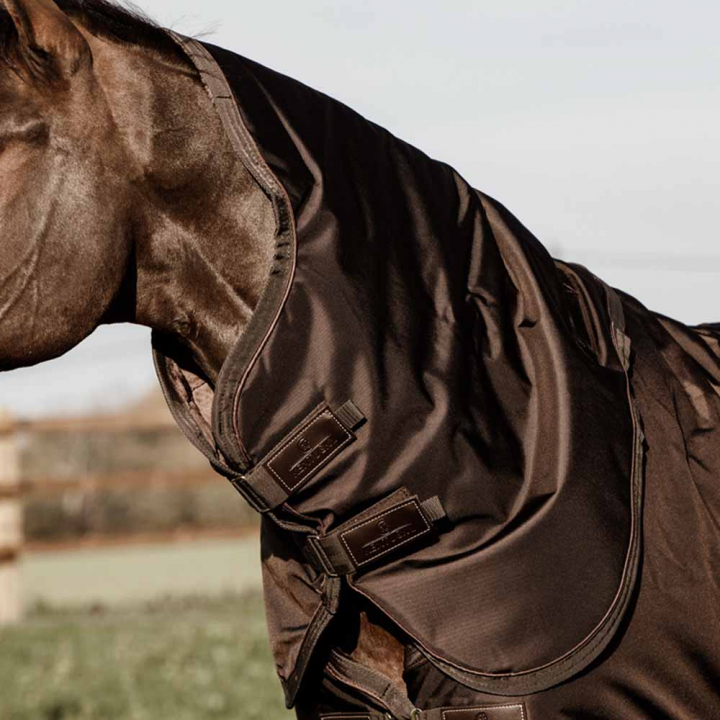 Hals All Weather Pro 150g Brun i gruppen Hästtäcken / Halsar hos Horseonline AB (52201Br_r)