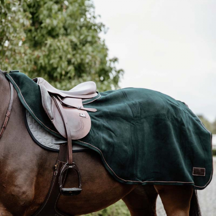 Ridtäcke Heavy Fleece Grön
