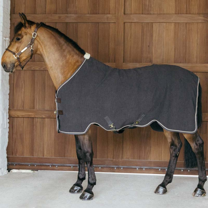 Fleecetäcke Vegan Wool Grå i gruppen Hästtäcken / Fleecetäcken hos Horseonline AB (52230GR_r)