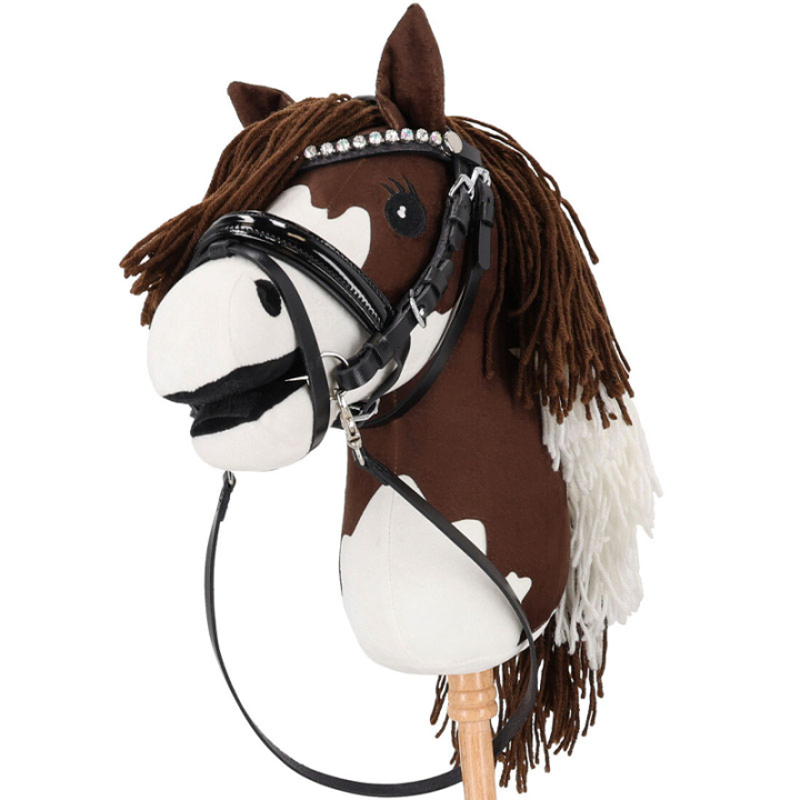 Träns till Käpphäst Sunset Svart i gruppen Käpphästar & Leksakshästar / Utrustning till Käpphäst hos Horseonline AB (5615ZW0BA)