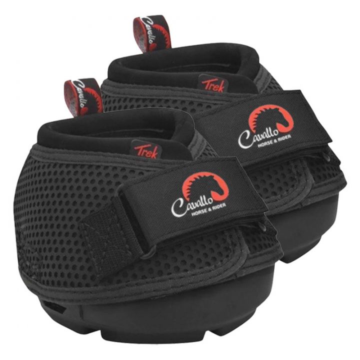 Hovboots Trek Regular 2-pack Svart i gruppen Hästutrustning / Hovboots & Tillbehör hos Horseonline AB (5621634017BA)