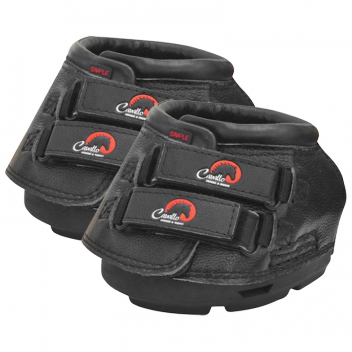Hovboots Simple Slim 2-pack Svart i gruppen Hästutrustning / Hovboots & Tillbehör hos Horseonline AB (5621674017BA)
