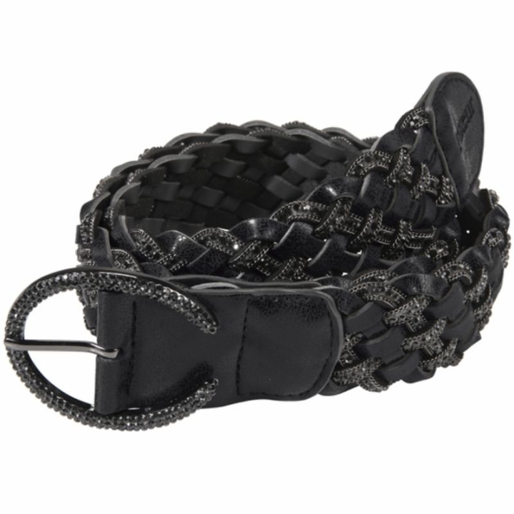 Skärp Braided Stone Svart i gruppen Ridkläder / Accessoarer / Skärp hos Horseonline AB (58210030BA_r)