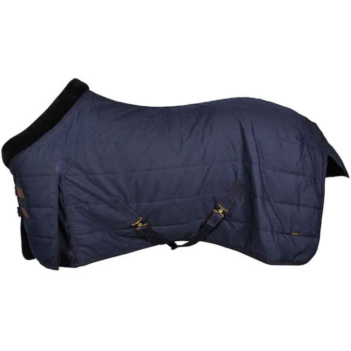 Stalltäcke HS Faux Fur 200g Marinblå i gruppen Hästtäcken / Stalltäcken hos Horseonline AB (601923NA_r)