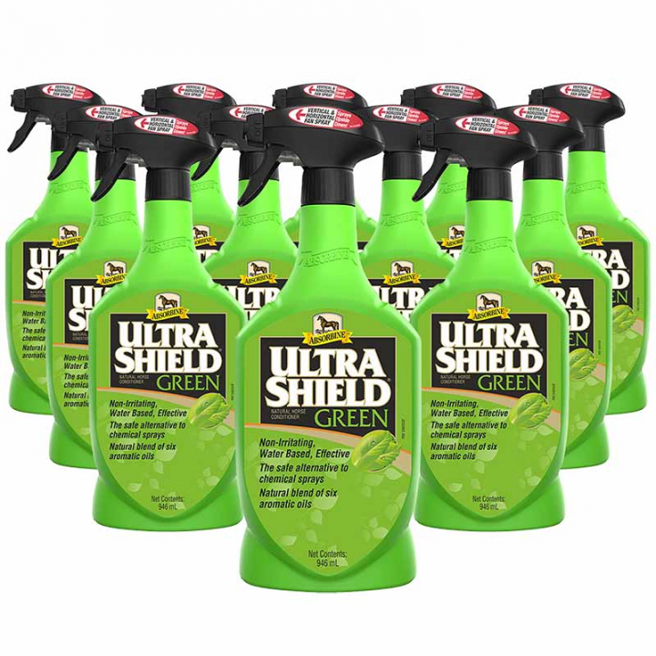 UltraShield Green Sommarspray 946ml 12-pack i gruppen Flugskydd / Flugmedel & Sommarprodukter hos Horseonline AB (601976-12P)