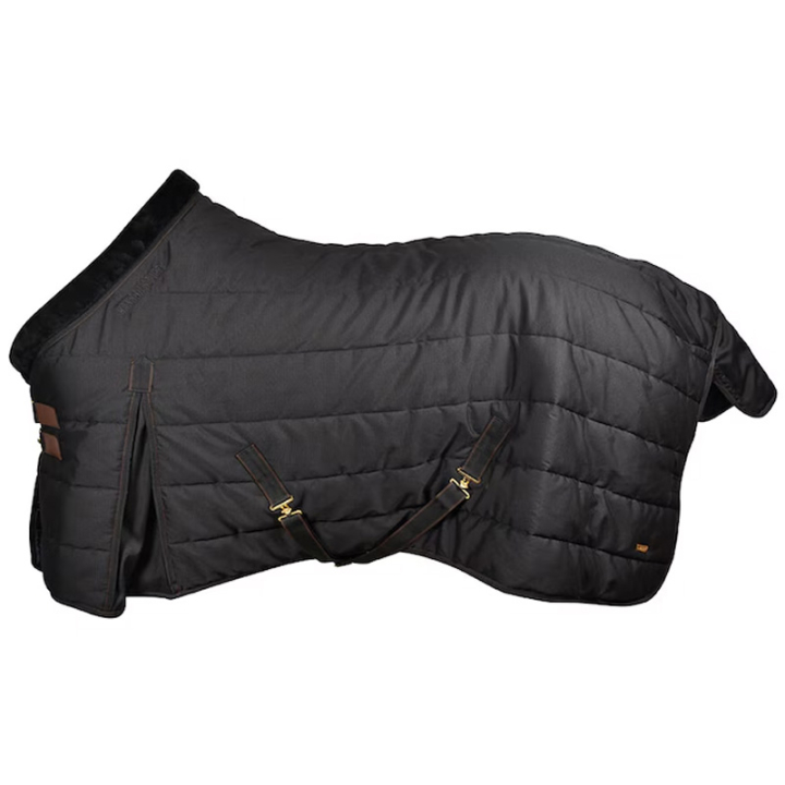 Stalltäcke HS Faux Fur 200g Svart i gruppen Hästtäcken / Stalltäcken hos Horseonline AB (602270BA_r)