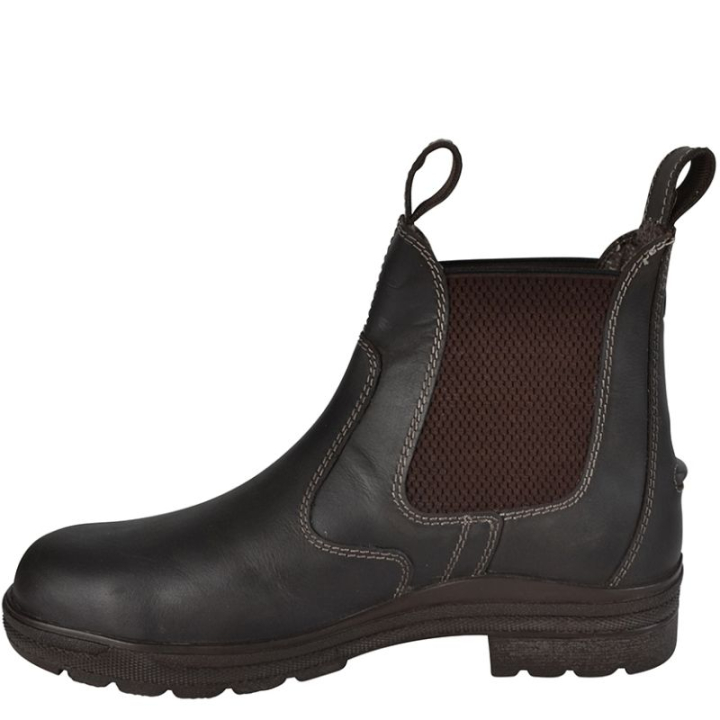 Jodhpurs HS Leather Steel Toe Brun i gruppen Skor, Stövlar & Chaps / Skor hos Horseonline AB (602704BR_r)
