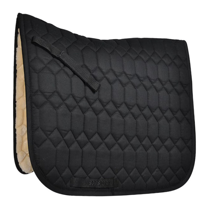 Dressyrschabrak HS Sheeplike Svart i gruppen Hästutrustning / Schabrak / Dressyrschabrak hos Horseonline AB (602779BA_r)