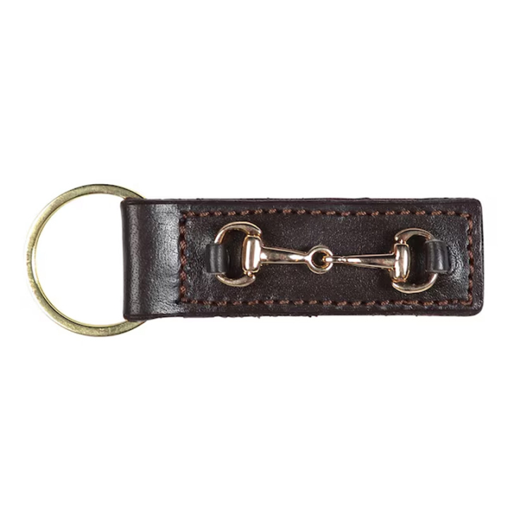 Nyckelring HS Bett Brun/Guld i gruppen Ridkläder / Accessoarer hos Horseonline AB (603392GD)