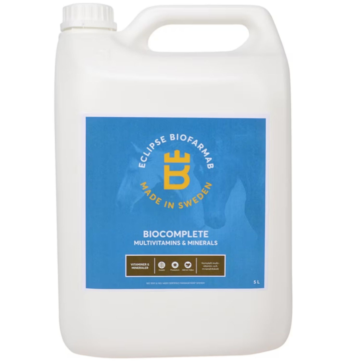 BioComplete 5L i gruppen Fodertillskott / Fodertillskott häst / Vitaminer & Mineraler hos Horseonline AB (603412)