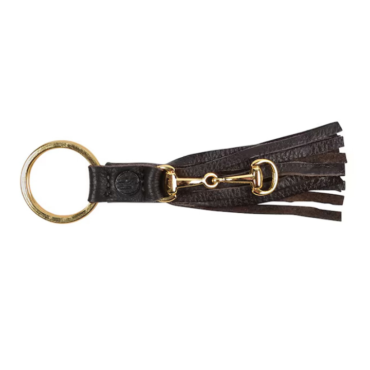 Nyckelring HS Tassle Bett Brun/Guld i gruppen Ridkläder / Accessoarer hos Horseonline AB (603520GD)