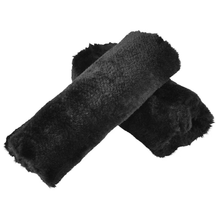 Frontspänneskydd HS Teddy 2-pack Svart i gruppen Hästtäcken / Tillbehör täcken hos Horseonline AB (603960BA)