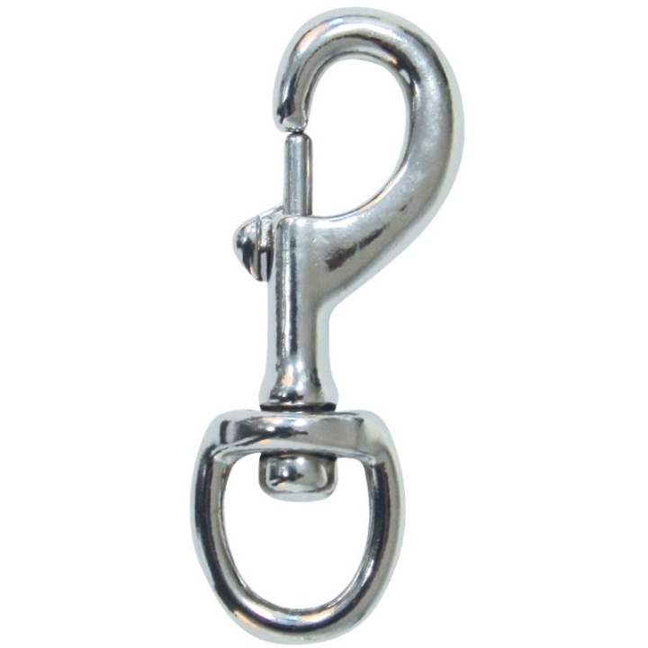 Spänne till Grimskaft Snap Hook Silver i gruppen Hästutrustning / Tillbehör hos Horseonline AB (611810SI)