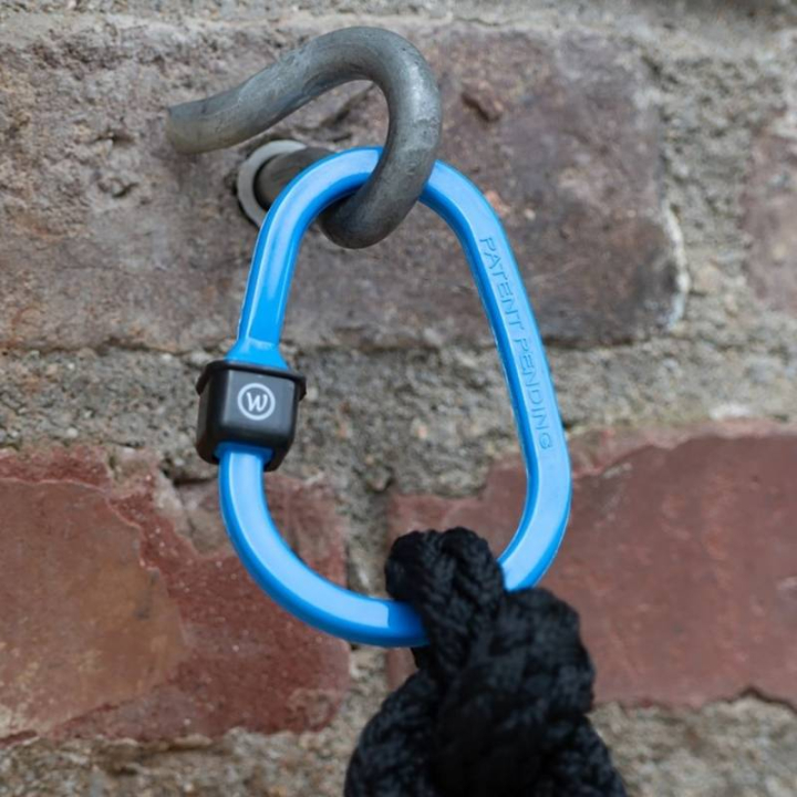 Säkerhetsspänne Safety Lock 2-pack Blå i gruppen Stall & Hage / Stallutrustning / Krokar & Hängare hos Horseonline AB (620050BL)