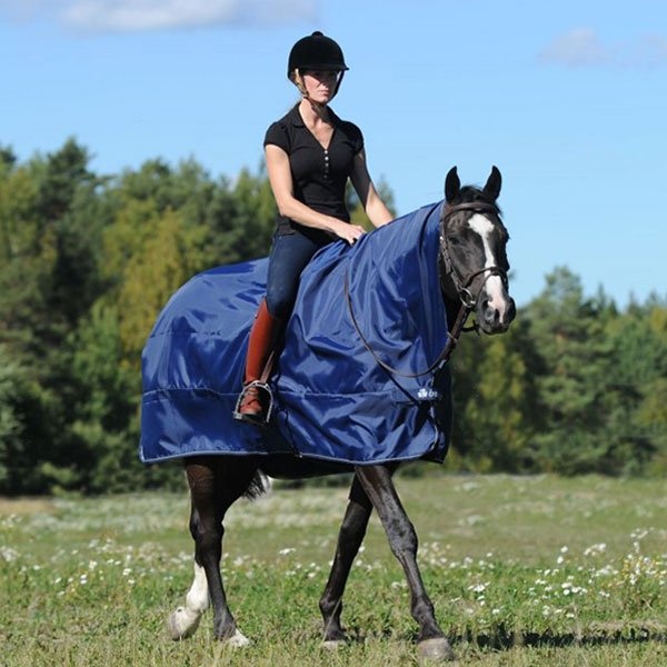 Rain Protector Marinblå 125/S i gruppen Hästtäcken / Ländtäcken & Skrittäcken hos Horseonline AB (6422589MA-125S)