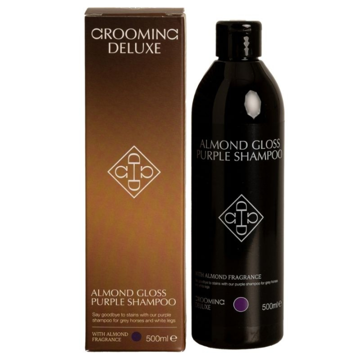 Skimmelschampo Almond Gloss Purple 500ml i gruppen Skötsel & Vård / Pälsvård / Schampoo & Balsam hos Horseonline AB (72118-500)