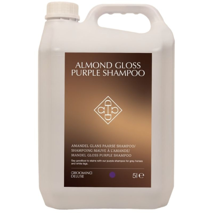 Skimmelschampo Almond Gloss Purple 5L i gruppen Skötsel & Vård / Pälsvård / Schampoo & Balsam hos Horseonline AB (72138PU)
