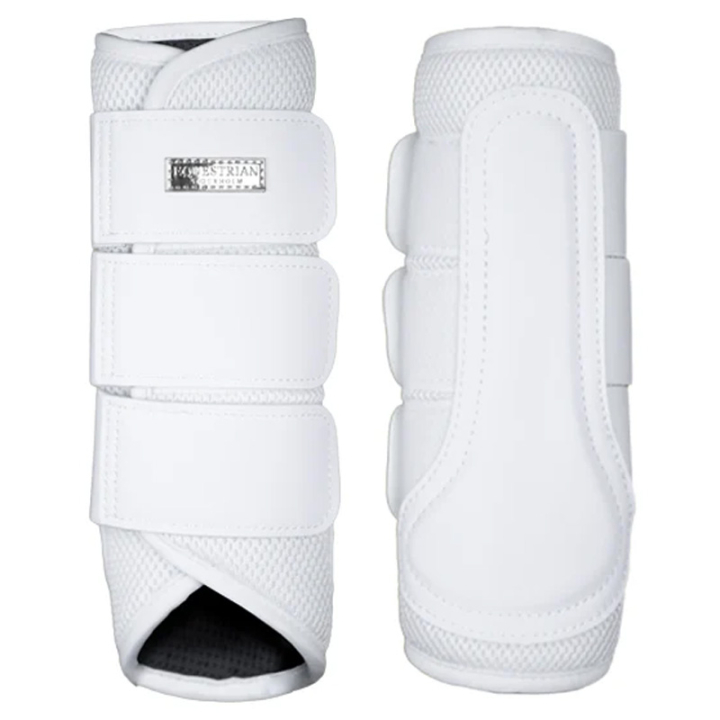 Damasker ES Classic Mesh White Perfection Silver i gruppen Hästutrustning / Benskydd & Benlindor / Damasker & Dressyrskydd hos Horseonline AB (734020642844SI_r)