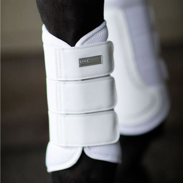 Damasker ES Classic Mesh White Perfection Silver i gruppen Hästutrustning / Benskydd & Benlindor / Damasker & Dressyrskydd hos Horseonline AB (734020642844SI_r)