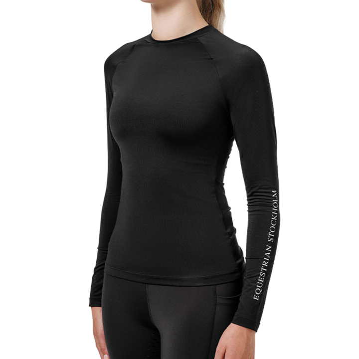 Träningstopp ES Dynamic Base Layer Black i gruppen Ridkläder / Tröjor hos Horseonline AB (734020643342BA_r)