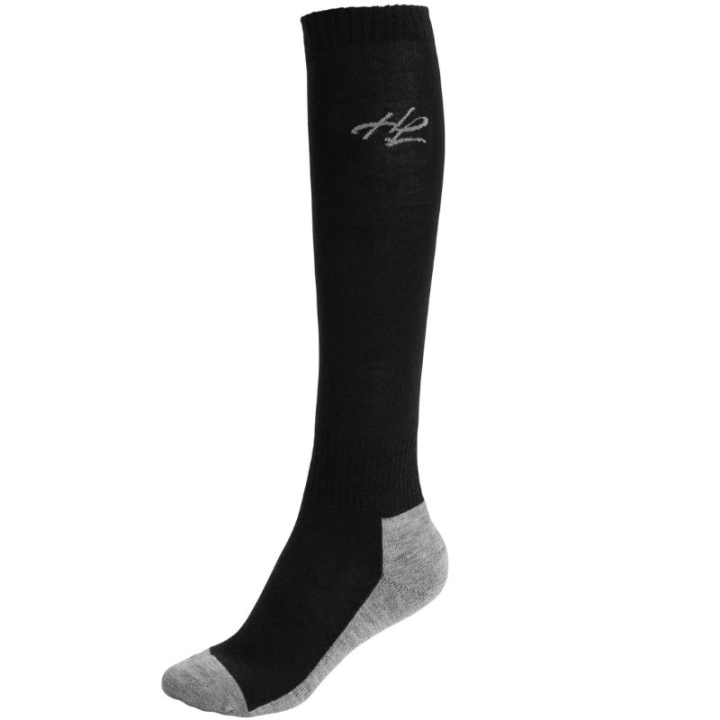 Ridstrumpor Winter Merino Svart i gruppen Ridkläder / Ridstrumpor hos Horseonline AB (760511BA_r)