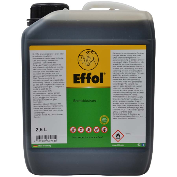Flugspray Bromsblockare+ 2500ml i gruppen Flugskydd / Flugmedel & Sommarprodukter hos Horseonline AB (77820030-2500)