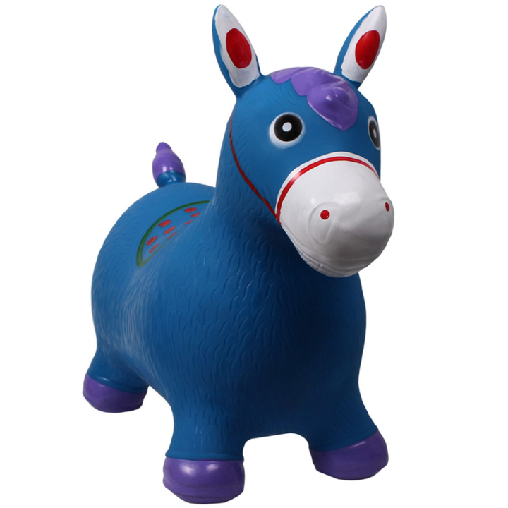 Hoppboll Jumpy Horse Blå i gruppen Käpphästar & Leksakshästar / Leksakshästar hos Horseonline AB (8039BL0BL)