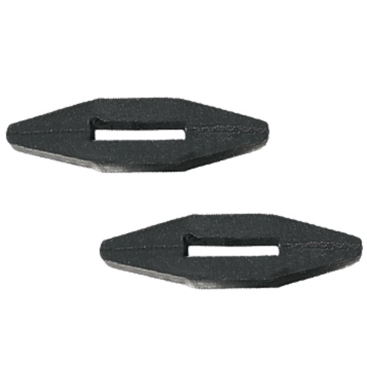 Tygelstopp Rubber 2-pack Svart i gruppen Hästutrustning / Tillbehör hos Horseonline AB (818601BA)