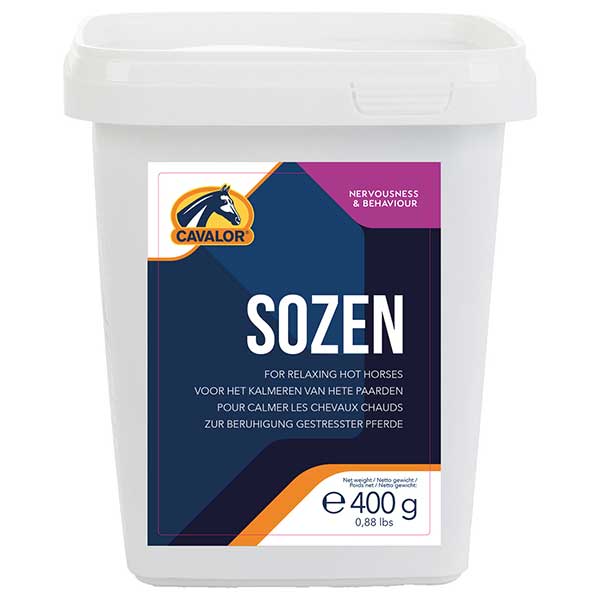 SoZen 0.4kg i gruppen Fodertillskott / Fodertillskott häst / Lugnande hos Horseonline AB (82197704)