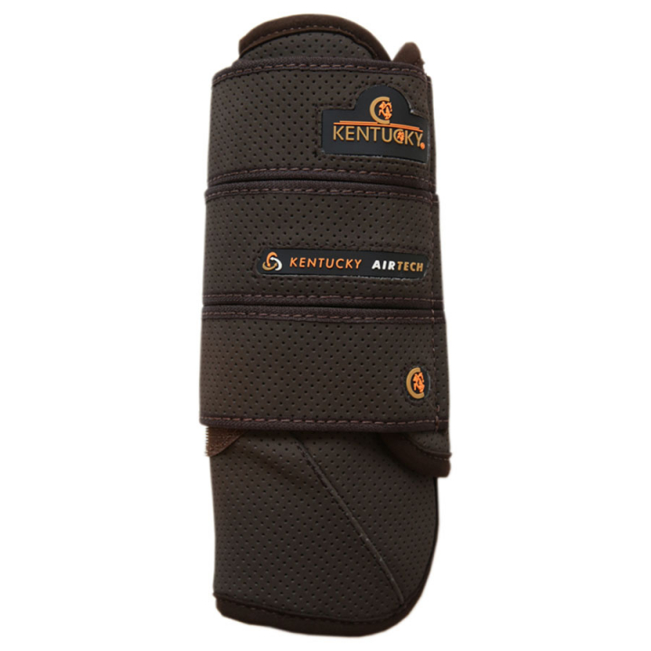 Benskydd Eventing Air Tech Front Brun i gruppen Hästutrustning / Benskydd & Benlindor / Senskydd hos Horseonline AB (8420205FBR_r)