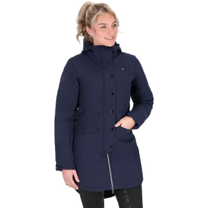Ridparkas Linde Waterproof Marinblå i gruppen Ridkläder / Jackor / Ridkappor hos Horseonline AB (8486NA34NA_r)