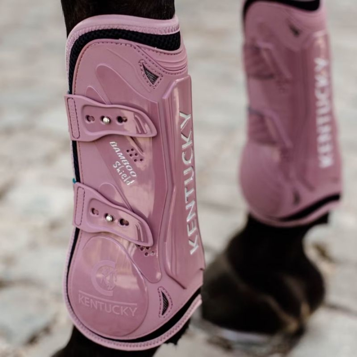 Benskydd Bamboo Shield Rosa i gruppen Hästutrustning / Benskydd & Benlindor / Senskydd hos Horseonline AB (88101Ro_r)