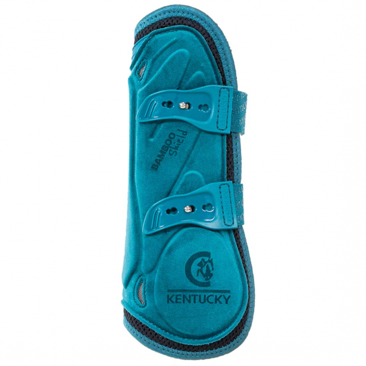 Senskydd Bamboo Elastic Velvet Smaragdgrön i gruppen Hästutrustning / Benskydd & Benlindor / Senskydd hos Horseonline AB (88105SGN_r)