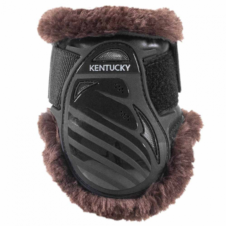 Strykkappor Young Vegan Sheepskin Svart/Brun i gruppen Hästutrustning / Benskydd & Benlindor / Bakbensskydd hos Horseonline AB (88205BABR_r)